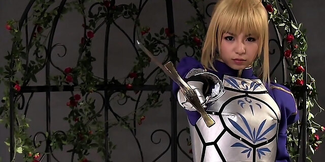 Cosplay Saber Fingered By Fsn Fan