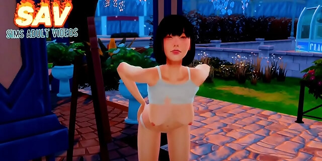 Animation Japanese Girl With Moaning