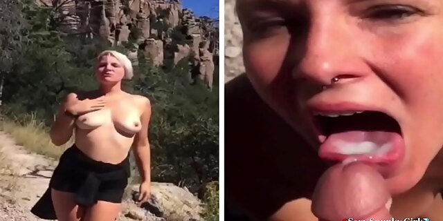 Sweaty Outdoor Blowjob In The Park