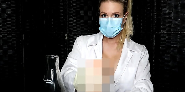 Preview Coronavirus Sperm Milking Jessieleepierce.manyvids.com Female Domination Handjob Medical Fetish