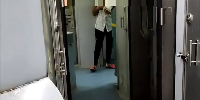 Priyaanil Delhi Cpl In Train During Goa Trip