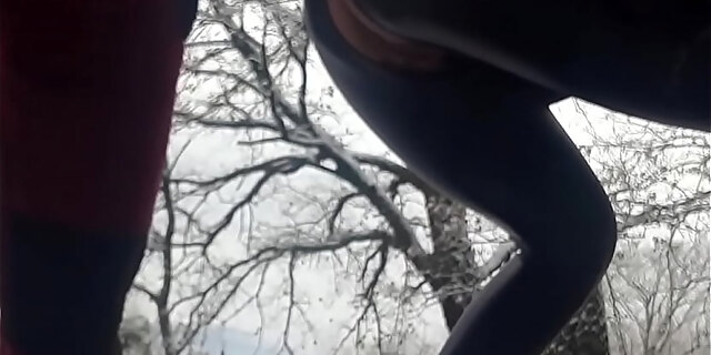 Laura On Hee 2021 Video Of Standing Fucking Between The Snow