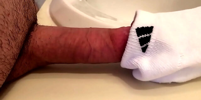 My Cock, In A Sock