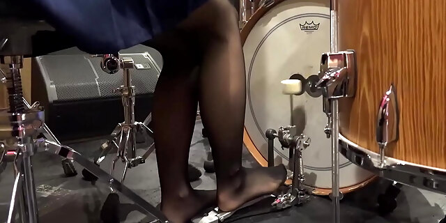 Pantyhose 　pedal Pumping