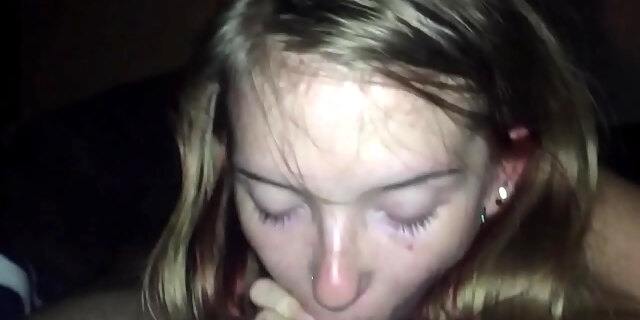 Thot Blonde Oral Creampie