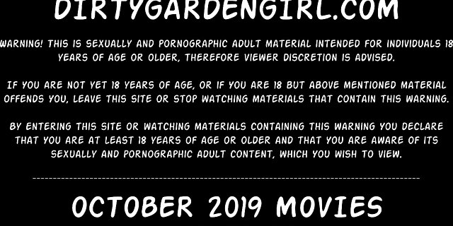 Dirtygardengirl October 2019 News: Fisting Prolapse Giant Toys Extreme