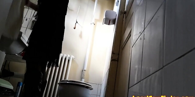 Hidden Cam In Bathroom