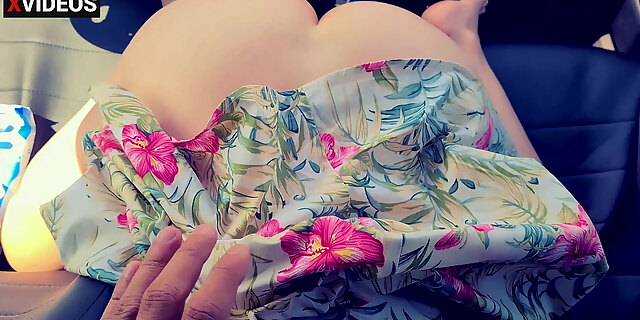 , Why Are You Looking Under My Dress?! Do You Want To Fuck Me In The Car?